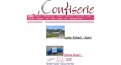 Desktop Screenshot of confiserie-hagn.de